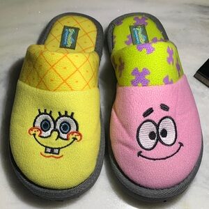 EUC Kid's Spongebob Squarepants slippers